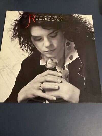 Rosanne Cash Retrospective Album LP 1979-1989 Ex/Ex Vinyl Record