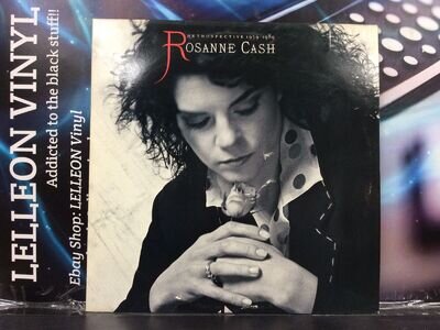 Rosanne Cash Retrospective 1979-1989 LP Album Vinyl CBS463328 A1/B1 Country 80’s