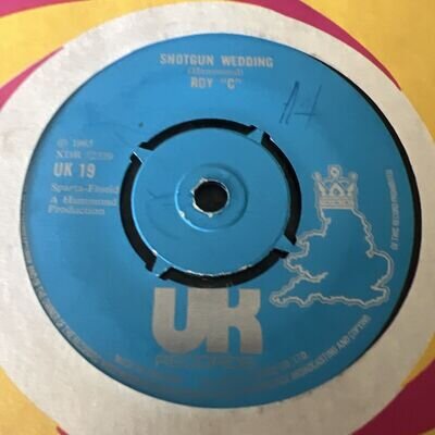 Roy C . Shotgun Wedding. 1965. U K Records. Vgc.