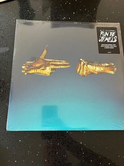 Run the Jewels 3 - Run the Jewels 2 X Gold Vinyl NEW SEALED