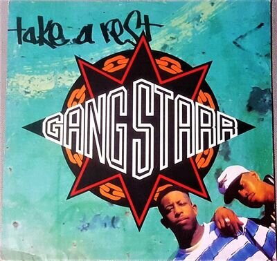 Gang Starr - Take A Rest - COOLX230 - 12" Vinyl Single - VG / VG+