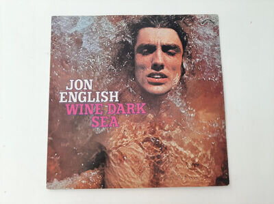 Vintage LP Vinyl Record - Jon English - Wine Dark Sea- VG Cond