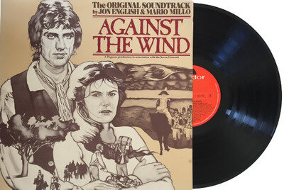 Jon English Vinyl Record Against The Wind LP Inner sleeve