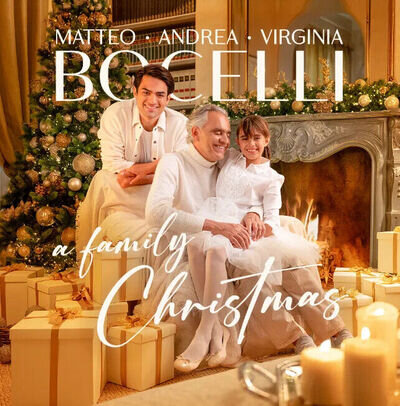 Andrea, Matteo and Virgnia Bocelli | Black Vinyl LP | A Family