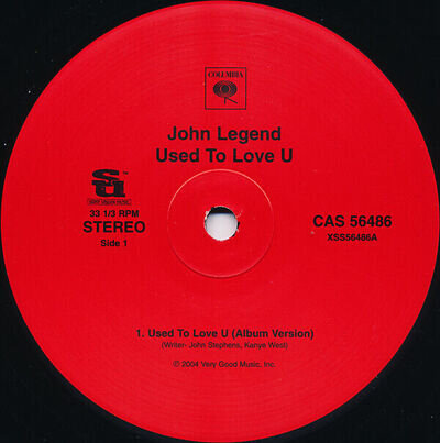 John Legend - Used To Love U (12") (Very Good Plus (VG+))