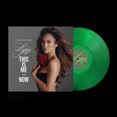 Jennifer Lopez: This Is Me...Now Emerald Vinyl LP 12” Record J Lo