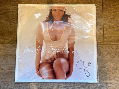 Jennifer Lopez: This Is Me...Then Signed Vinyl LP 20th Anniversary Free Post