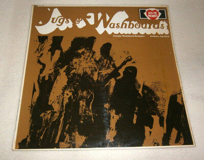 Jugs & Washboards- Georgia Washboard Stompers/Alabama Jug Band LP Ace of Hearts