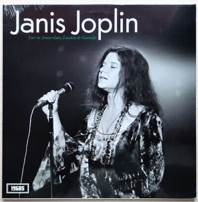 Janis Joplin - Live In Amsterdam, London & Stateside - Vinyl LP - (New / Sealed)