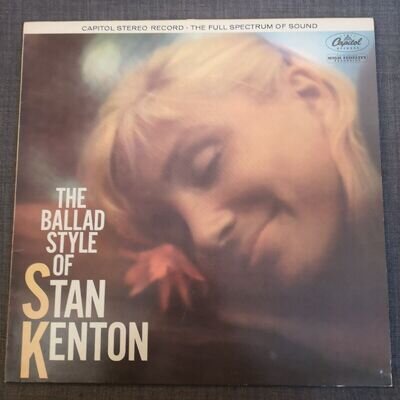 Stan Kenton – The Ballad Style Of Stan Kenton Jazz Vinyl LP - EMS 1248 - VG+