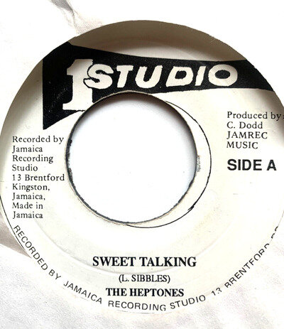 Rare and collectable The Heptones - "Sweet Talking" (7",Vinyl)-NM Condition