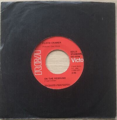 **FLOYD CRAMER US 7” Single (Reissue) ‘On The Rebound’ 447-0704