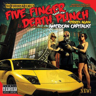 Five Finger Death Punch : American Capitalist VINYL 12" Album 2 discs (2018)