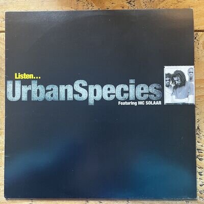 URBAN SPECIES featuring MC SOLAAR / LISTEN - ORIGINAL 12” SINGLE - TALKING LOUD