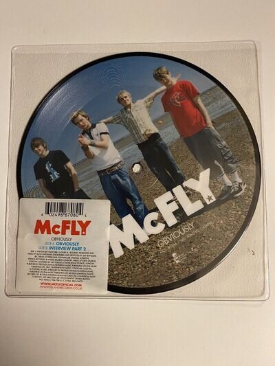 Mcfly - Obviously 7” Picture Disc