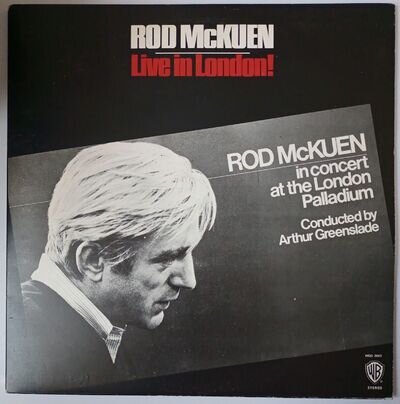 ROD MCKUEN "LIVE IN LONDON" WARNER BROS WSD 3007 VINYL 2LP