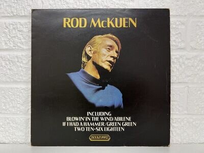 Rod McKuen Album Genre Pop Vinyl 12” LP Record Gift Vintage Music Collection