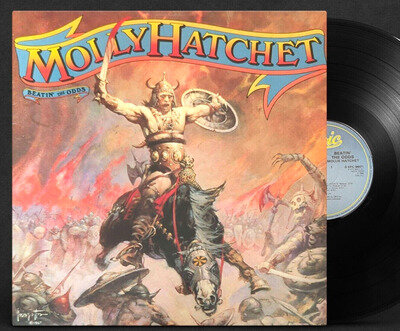 Molly Hatchet - Beatin’ The Odds - UK Original Promo LP EX/M-