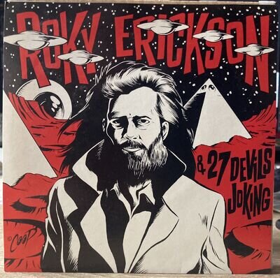 Roky Erickson & 27 Devils Joking – You Don't Love Me Yet single 7" Red Mint/Mint