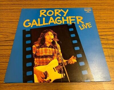 Rory Gallagher Live Album Vinyl Record 12" LP