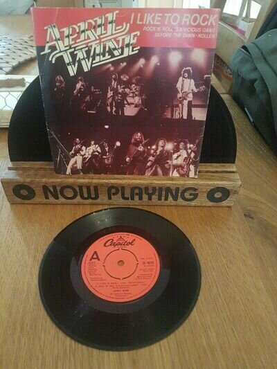 APRIL WINE I Like To Rock EP 7" Vinyl 1979 EX/VG+ 1st Press