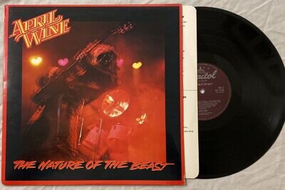 April Wine - The Nature Of The Beast - Vinyl LP - U.K. Capitol 1981 EX