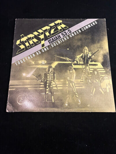 Stryper ‎– Together As One vinyl 12" single