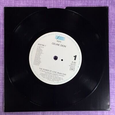 Celine Dion, The power of love, 7" Jukebox Vinyl Single