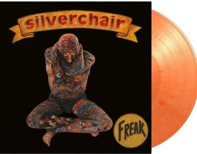 Silverchair Freak limited numbered orange marbled 12" EP vinyl record NEW