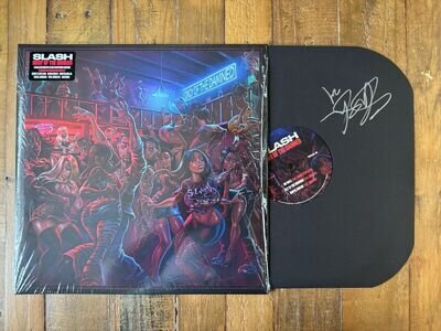 SLASH - ORGY OF THE DAMNED | SIGNED AUTOGRAPH LP SLEEVE VINYL 🎸