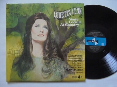 LORETTA LYNN -YOU`RE LOOKIN` AT COUNTRY 12" LP 1971