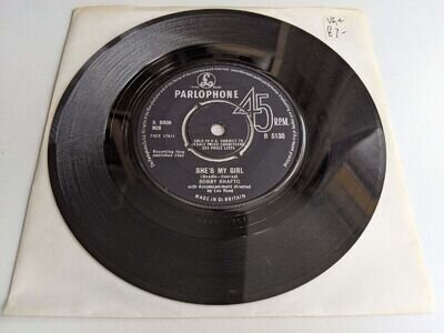 Bobby Shafto - She's My Girl / Wonderful You - - Parlophone - Vinyl 7" 45 RPM