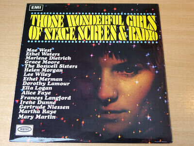 EX/EX !! Those Wonderful Girls Of Stage Screen And Radio/1966 Columbia LP