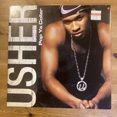 Usher - Pop Ya Collar 12” Vinyl Record