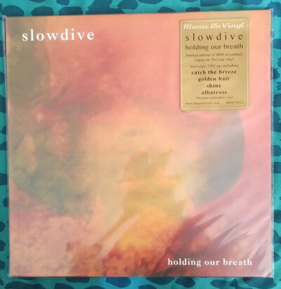 SLOWDIVE Holding Our Breath 12" 2020 Ltd Flaming Orange Coloured Vinyl Numbered