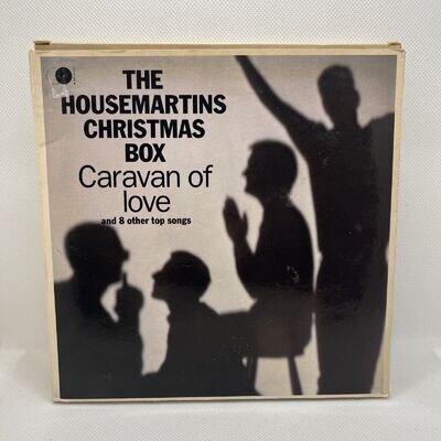 The Housemartins - Christmas Box 4 x 7" Singles Box Set 1986 UK Paul Heaton