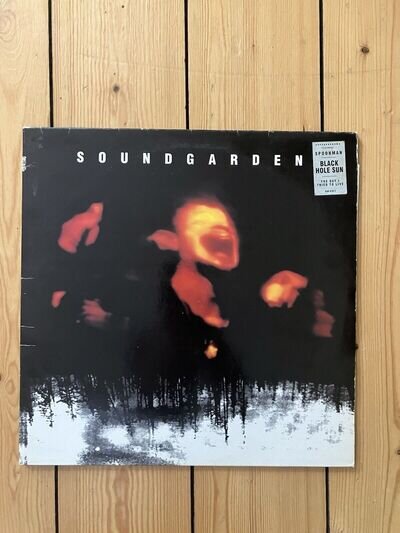 Soundgarden Superunknown original blue vinyl