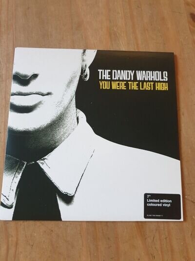 The Dandy Warhols - You Were The Last High CL 845 EX/EX Ltd Ed White 7" Vinyl