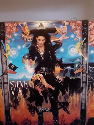 steve vai passion and warfare vinyl LP 1990