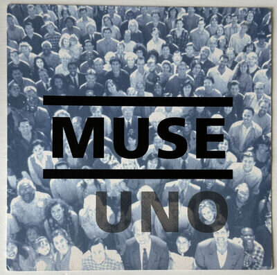 Muse Uno Original 1999 U.K. Release Clear 7” Vinyl Single MUSH50S