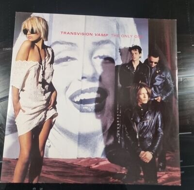 Transvision Vamp The Only One UK 12" Vinyl Record Single 1989 TVVT7 MCA 45 EX