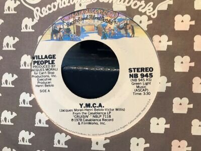 VILLAGE PEOPLE Y.M.C.A NEAR MINT