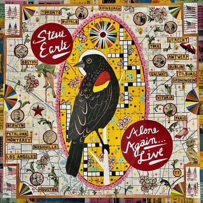 Steve Earle Alone Again... Live (Vinyl) 12" Album (PRESALE 11/10/2024)