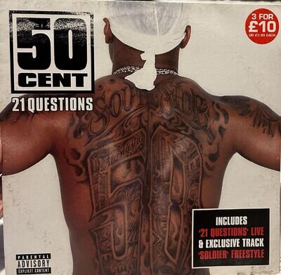 50 Cent 21 Questions Ep 12" Vinyl Record