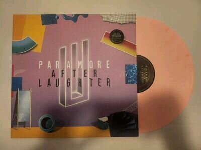 Paramore After Laughter Pink Vinyl Record Limited 4,000 Rare Hayley Williams