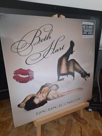 Beth Hart – Bang Bang Boom Boom - great blues rock transparent vinyl LP