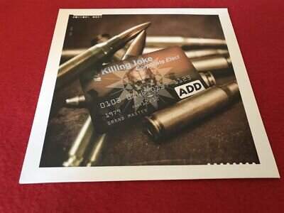 KILLING JOKE CORPORATE ELECT ULTRA RARE 2012 GREEN VINYL 12" MINT UNPLAYED