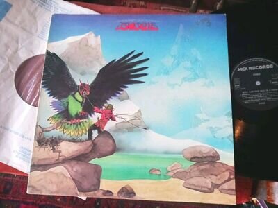 BUDGIE - Never Turn Your Back On A Friend, RARE ORIGINAL 1973 UK LP / inner