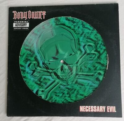 Necessary Evil Body Count 10" Vinyl Picture Disc w/etched B-side