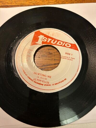 Alton Ellis - Hurting Me/ Skank Corner. EX